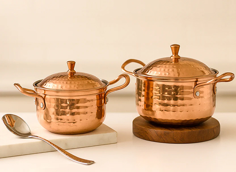 Nestable Stainless Steel Food Containers for Retail